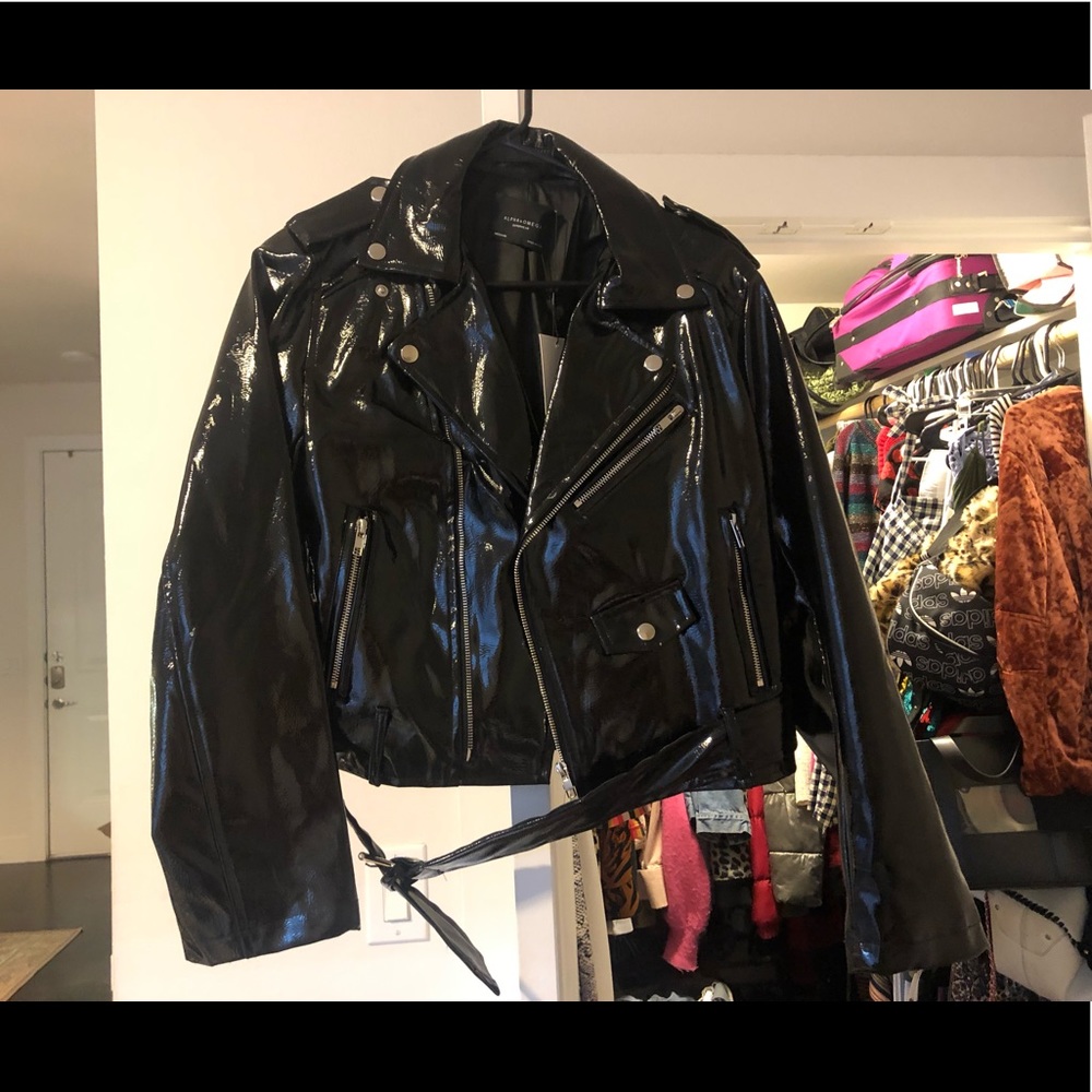Patent Leather Jacket Shop Resurrection
